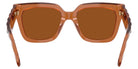Tory Burch TY7239U 207873 52 - Transparent Whiskey / Solid Brown #id:ty7239u207873_s:106115
