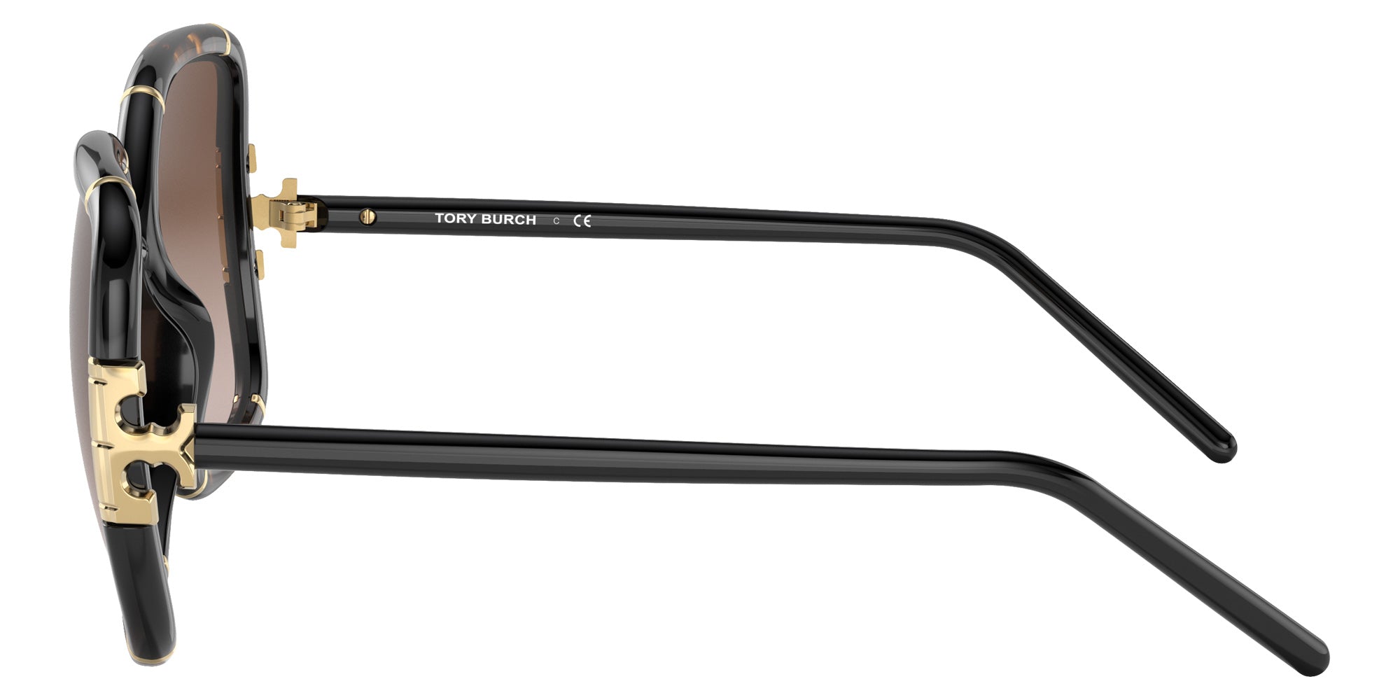 Tory Burch TY9071U 189613 57 - Dark Tortoise/Black / Brown Gardient #id:ty9071u189613_s:100110