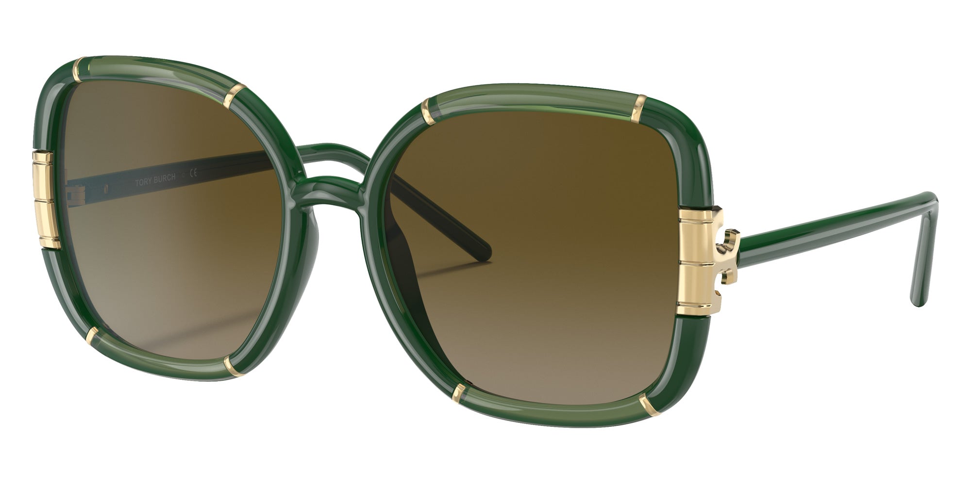 Tory Burch TY9071U 189713 57 - Transparent Olive/Olive / Olive Gradient #id:ty9071u189713_s:100105