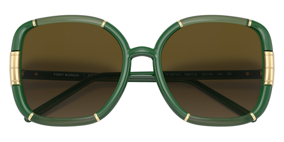 Tory Burch TY9071U 189713 57 - Transparent Olive/Olive / Olive Gradient #id:ty9071u189713_s:100120