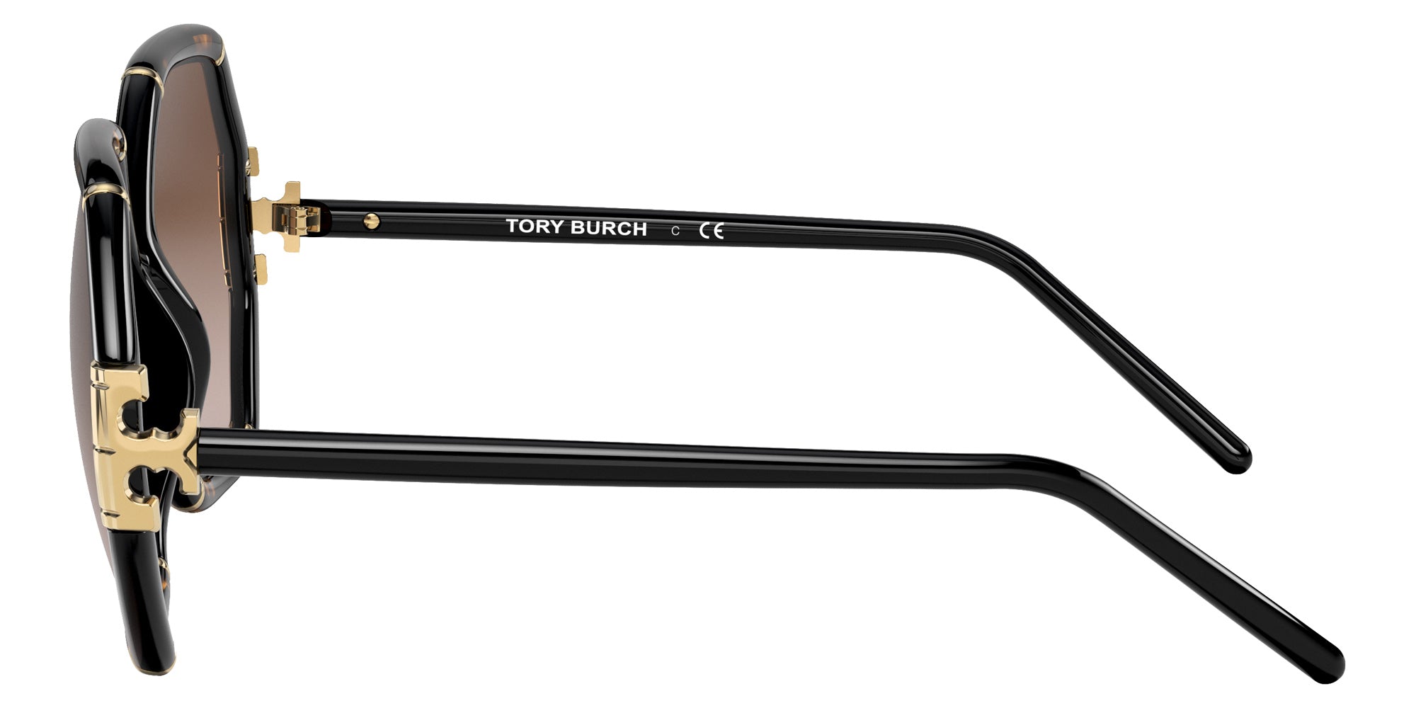 Tory Burch TY9072U 189613 58 - Dark Tortoise/Black / Brown Gradient #id:ty9072u189613_s:100110