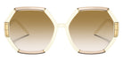 Tory Burch TY9072U 189913 58 - Transparent Beige/Ivory / Beige Gradient #id:ty9072u189913_s:102100