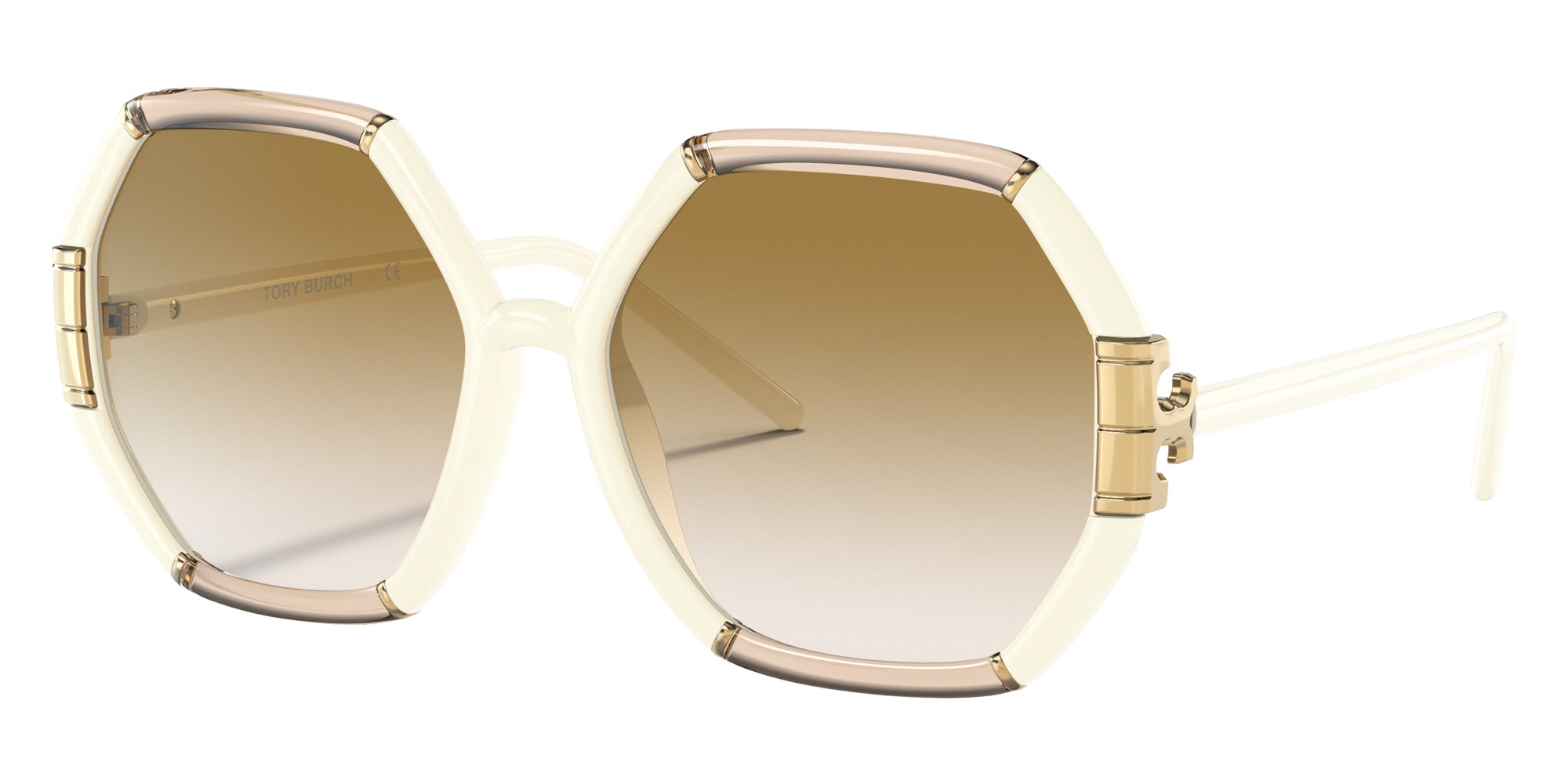 Tory Burch TY9072U 189913 58 - Transparent Beige/Ivory / Beige Gradient #id:ty9072u189913_s:102105