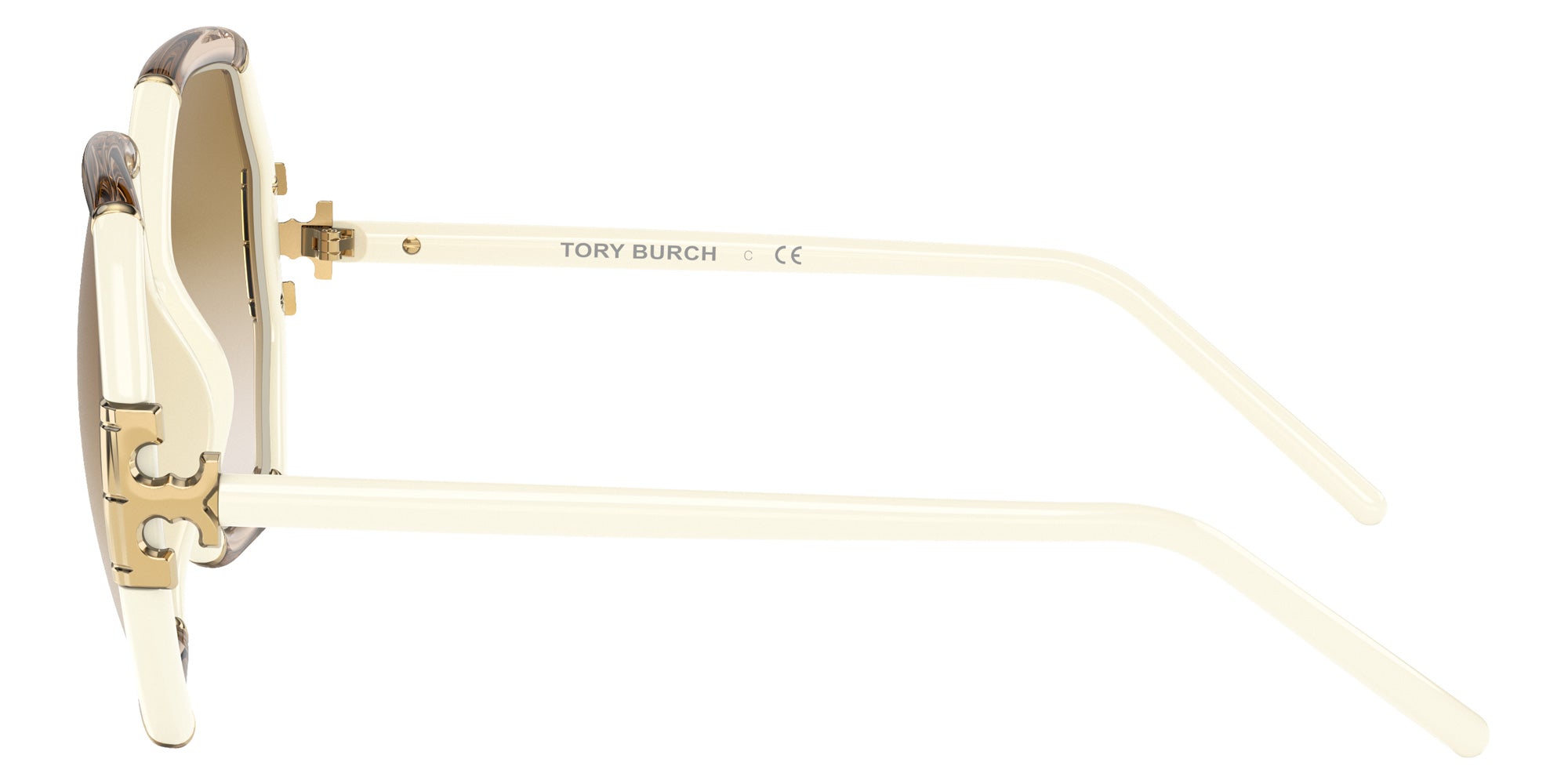 Tory Burch TY9072U 189913 58 - Transparent Beige/Ivory / Beige Gradient #id:ty9072u189913_s:102110