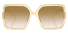 Tory Burch TY9075U 198513 57 - Ivory / Clear Gradient Light Brown #id:ty9075u198513_s:100100