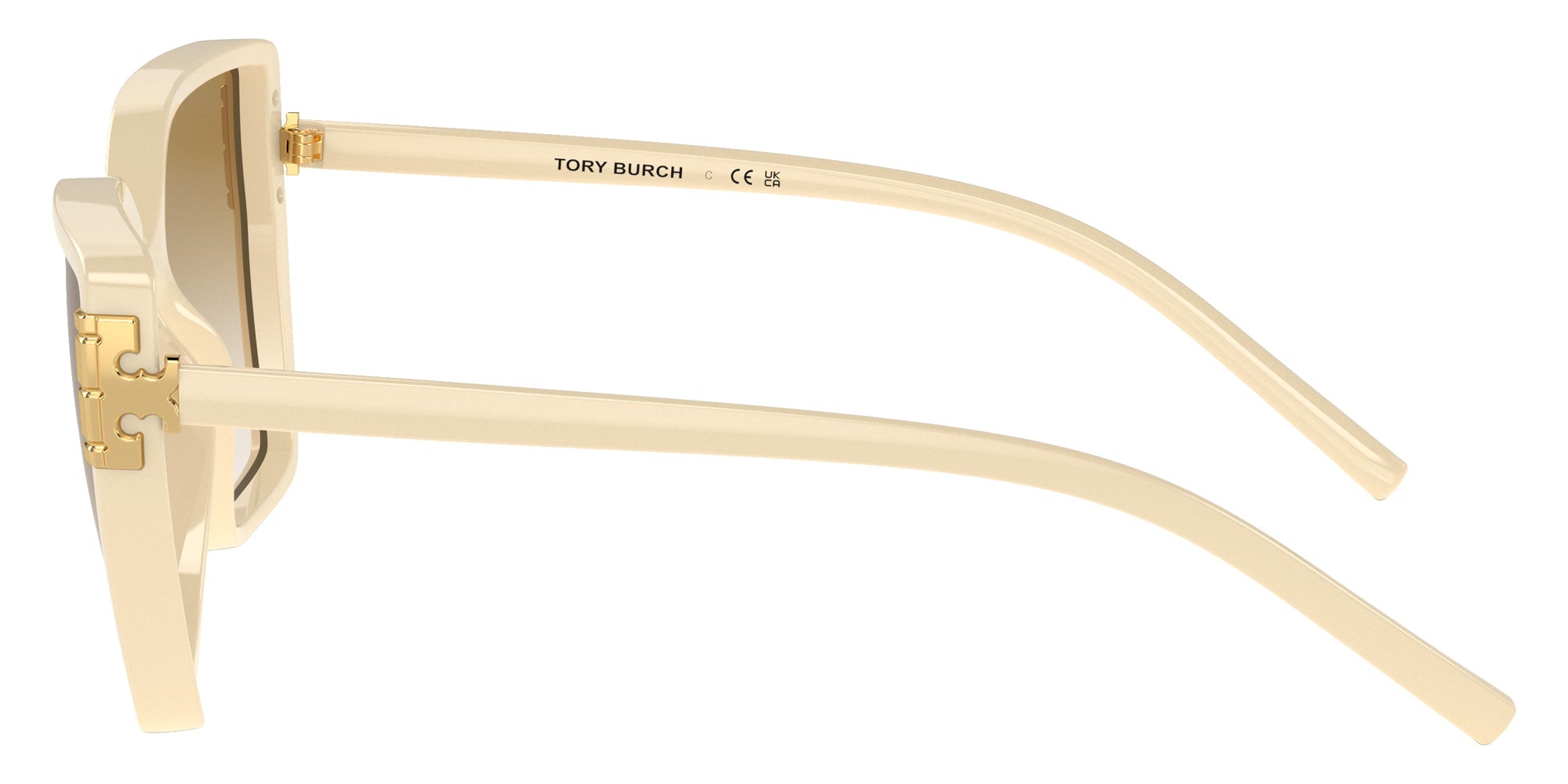 Tory Burch TY9076U 198713 58 - Ivory / Clear Gradient Light Brown #id:ty9076u198713_s:100110