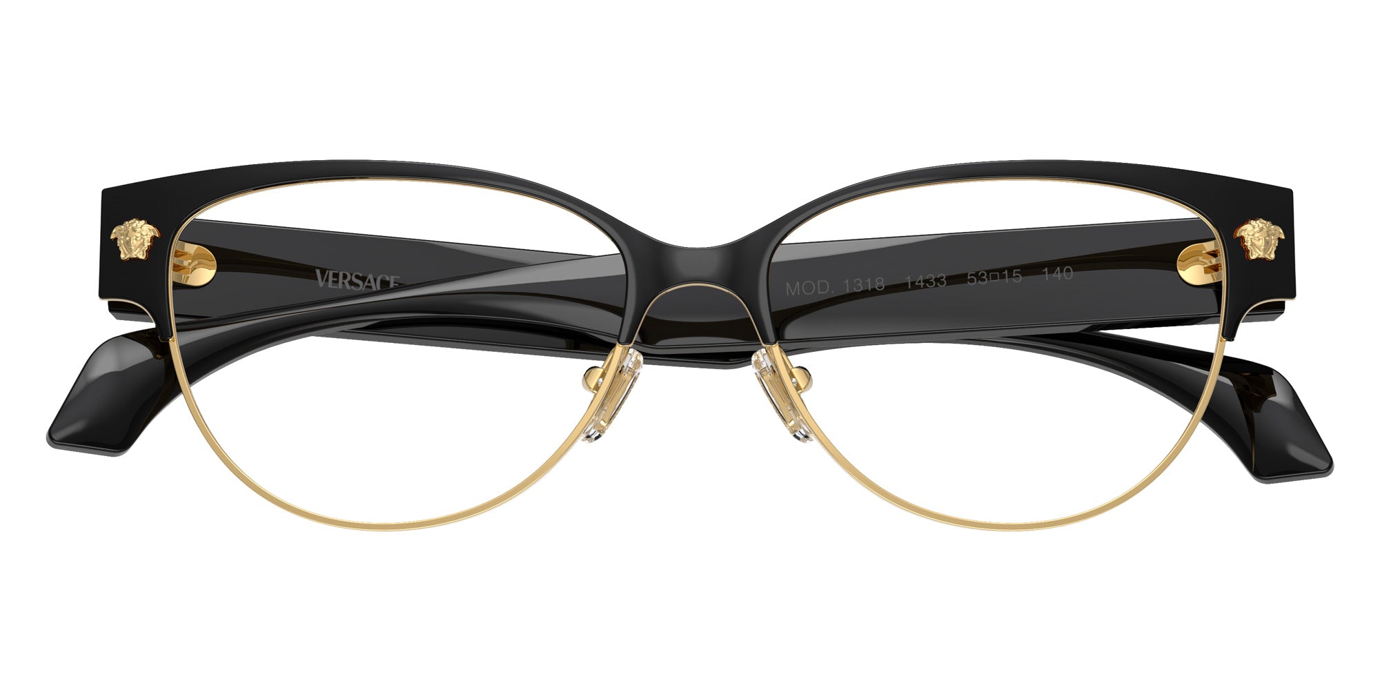 VERSACE VE1318 1433 53 - Black/Gold #id:ve13181433_s:104120