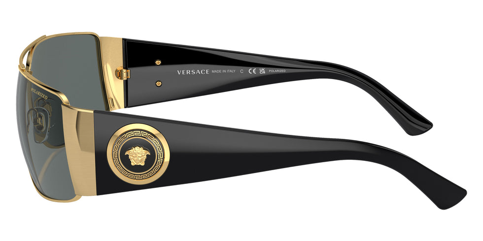 Versace VE2163 100281 63 - Gold / Dark Gray - Polarized #id:ve2163100281_s:100110