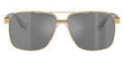 Versace VE2174 1002Z3 59 - Gold / Dark Gray Mirrored Silver Polarized #id:ve21741002z3_s:100100