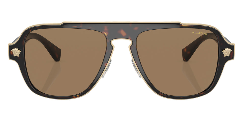 Versace VE2199 1252LA 56 - Havana / Orange Polarized #id:ve21991252la_s:102100