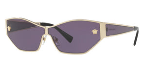 Versace VE2205 12521A 67 - Pale Gold / Violet #id:ve220512521a_s:100100