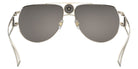 Versace VE2225 12526G 60 - Pale Gold / Light Gray Mirrored Silver #id:ve222512526g_s:100115