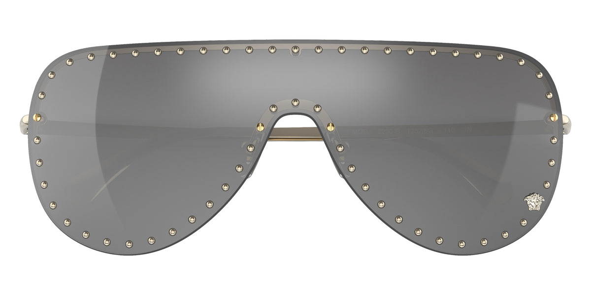 VERSACE VE2230B 12526G 145 - Pale Gold / Light Gray Mirrored Silver #id:ve2230b12526g_s:100120