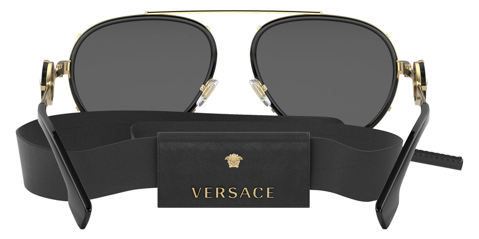 Versace VE2232 143887 61 - Black / Dark Gray #id:ve2232143887_s:100115
