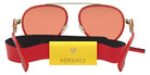 VERSACE VE2232 1472C8 61 - Red / Pink Mirrored Red #id:ve22321472c8_s:100115