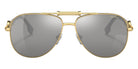 Versace VE2236 1002Z3 59 - Gold / Polarized Gray Mirrored Silver #id:ve22361002z3_s:102100