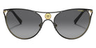VERSACE VE2237 1433T3 57 - Black/Gold / Polarized Gray Gradient #id:ve22371433t3_s:100100