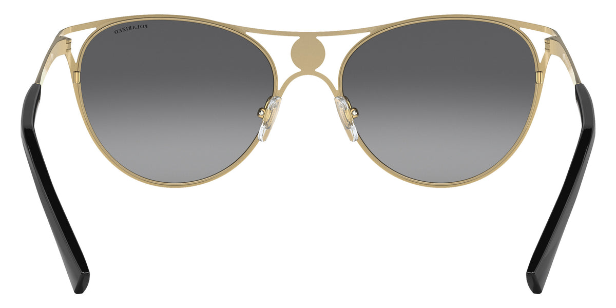 VERSACE VE2237 1433T3 57 - Black/Gold / Polarized Gray Gradient #id:ve22371433t3_s:100115
