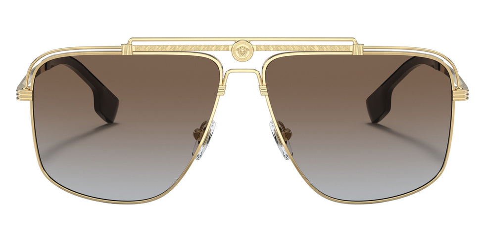 VERSACE VE2242 100289 61 - Gold / Gray Gradient Brown #id:ve2242100289_s:100100