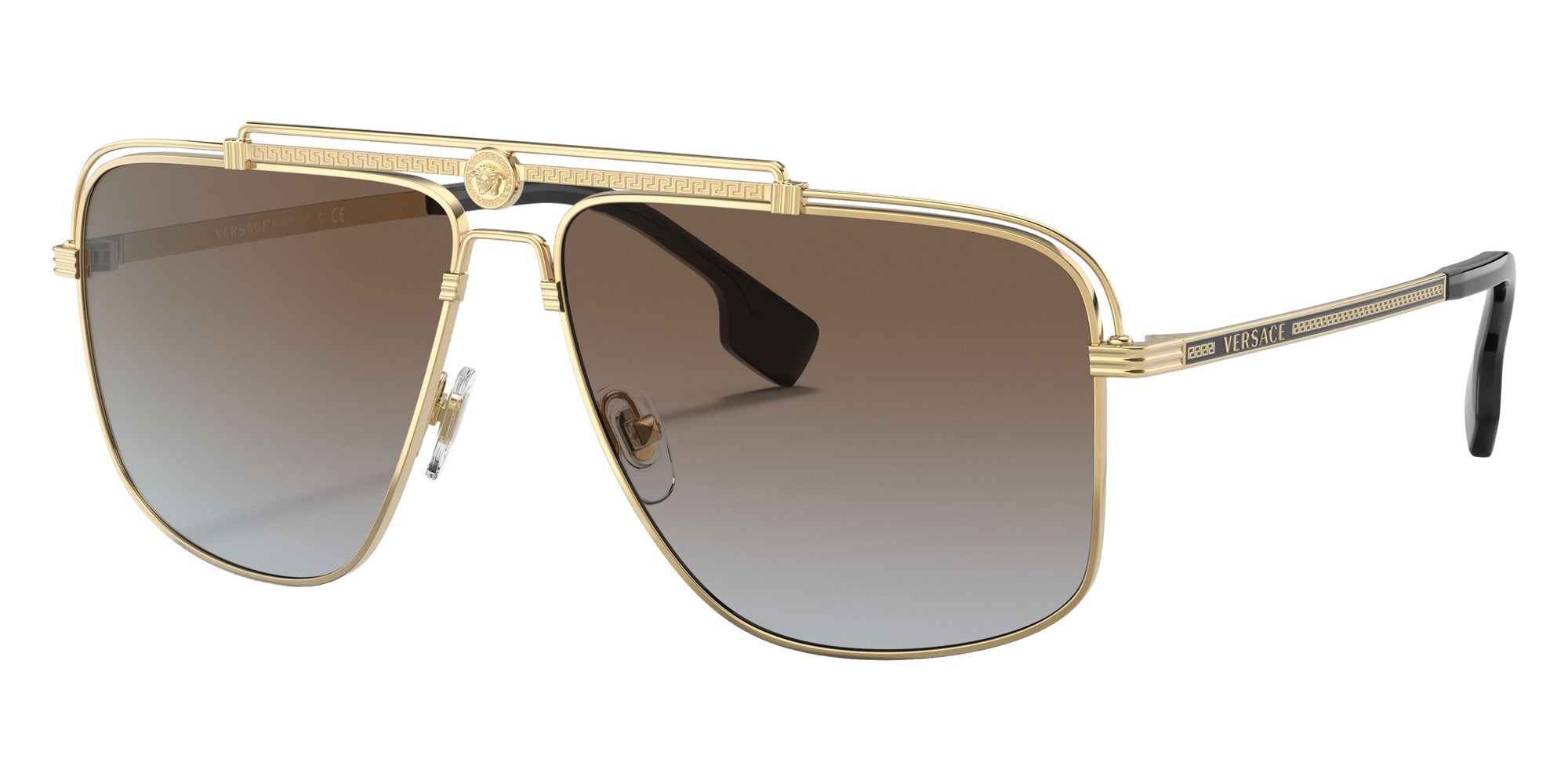 VERSACE VE2242 100289 61 - Gold / Gray Gradient Brown #id:ve2242100289_s:100105