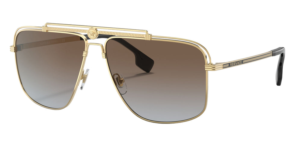 VERSACE VE2242 100289 61 - Gold / Gray Gradient Brown #id:ve2242100289_s:100105