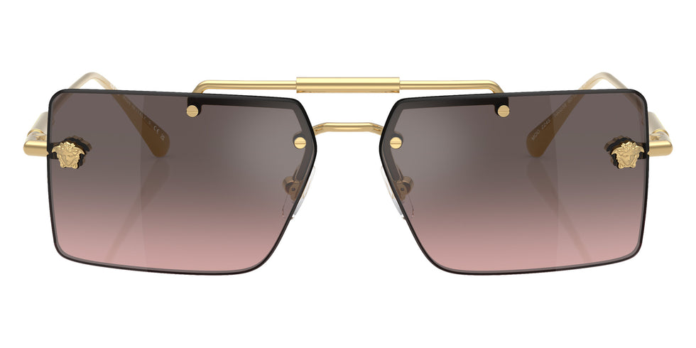 Versace VE2245 100258 60 - Gold / Pink Gradient Gray Flash Silver Mirrored #id:ve2245100258_s:100100