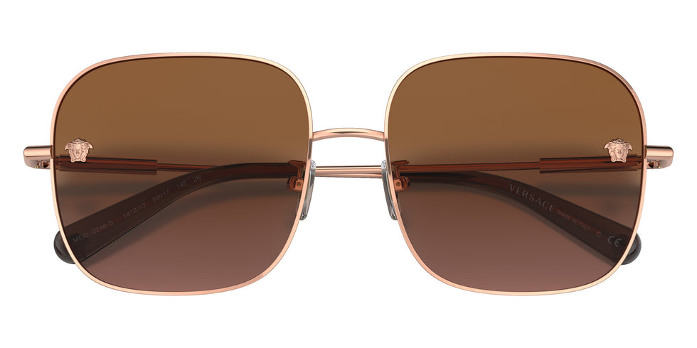 Versace VE2246D 141213 59 - Rose Gold / Brown Gradient #id:ve2246d141213_s:102120