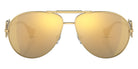 VERSACE VE2249 10027P 65 - Gold / Brown Mirrored Gold #id:ve224910027p_s:100100