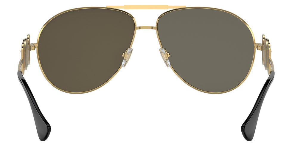 VERSACE VE2249 10027P 65 - Gold / Brown Mirrored Gold #id:ve224910027p_s:100115