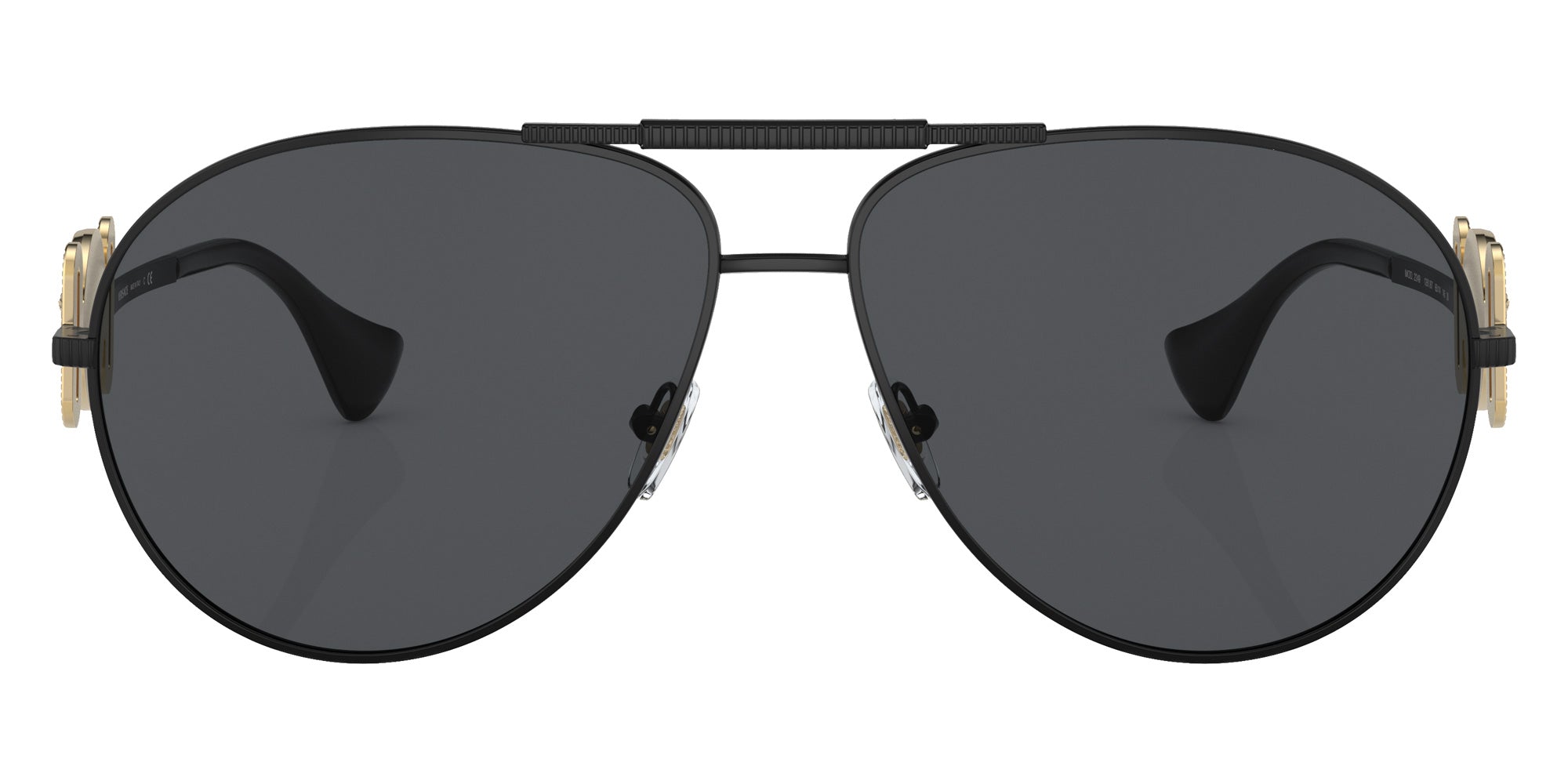 Versace VE2249 126187 65 - Matte Black / Dark Gray #id:ve2249126187_s:100100