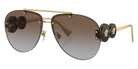 VERSACE VE2250 148889 63 - Gold / Gray Gradient Brown #id:ve2250148889_s:100105