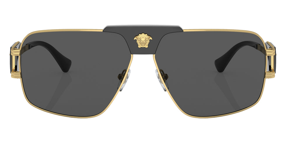 Versace VE2251 100287 63 - Gold / Dark Gray #id:ve2251100287_s:102100