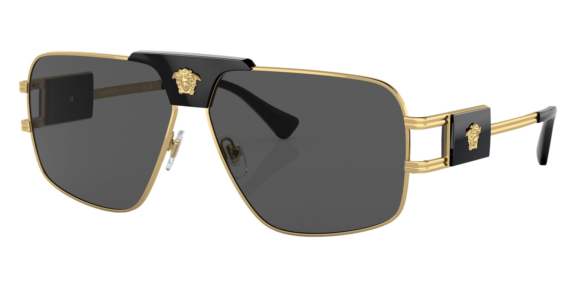 Versace VE2251 100287 63 - Gold / Dark Gray #id:ve2251100287_s:102105