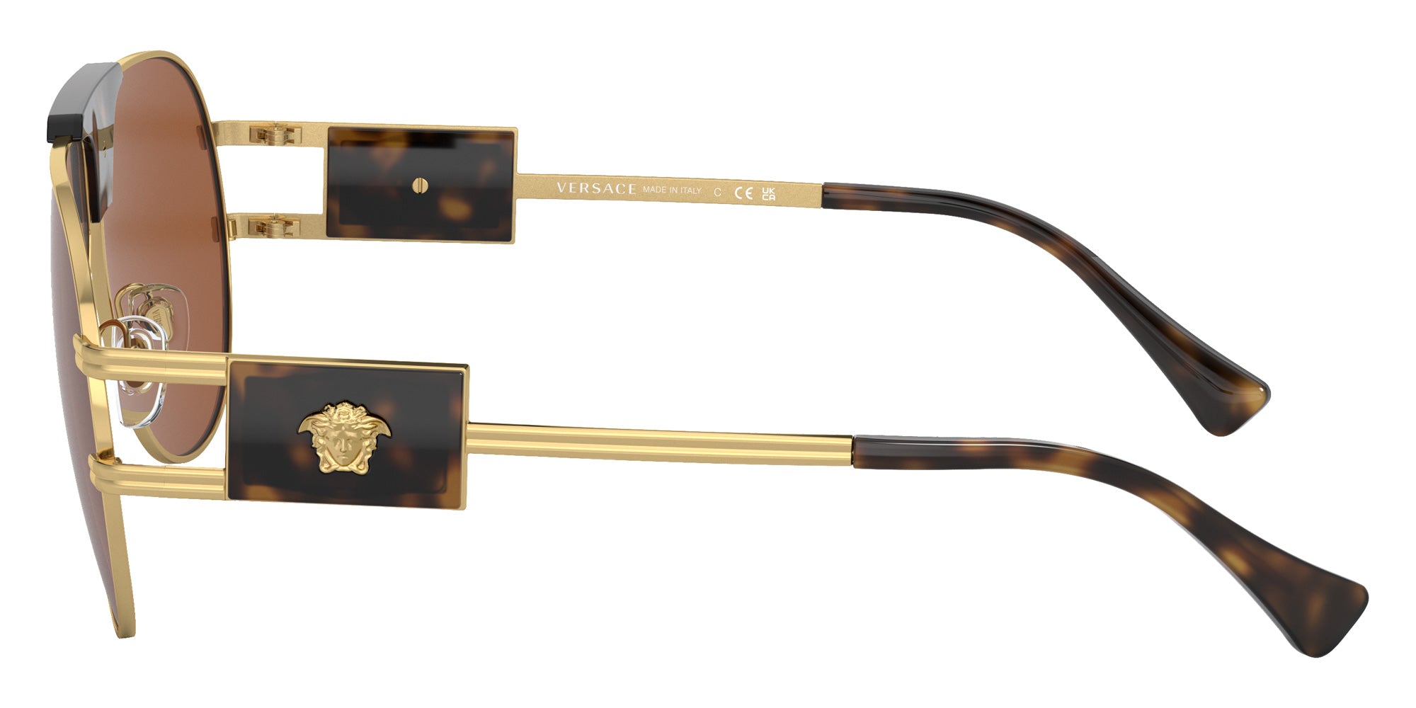 Versace VE2252 147073 63 - Gold / Dark Brown #id:ve2252147073_s:102110