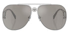VERSACE VE2255 10006G 63 - Silver / Light Gray Mirrored Silver #id:ve225510006g_s:100100