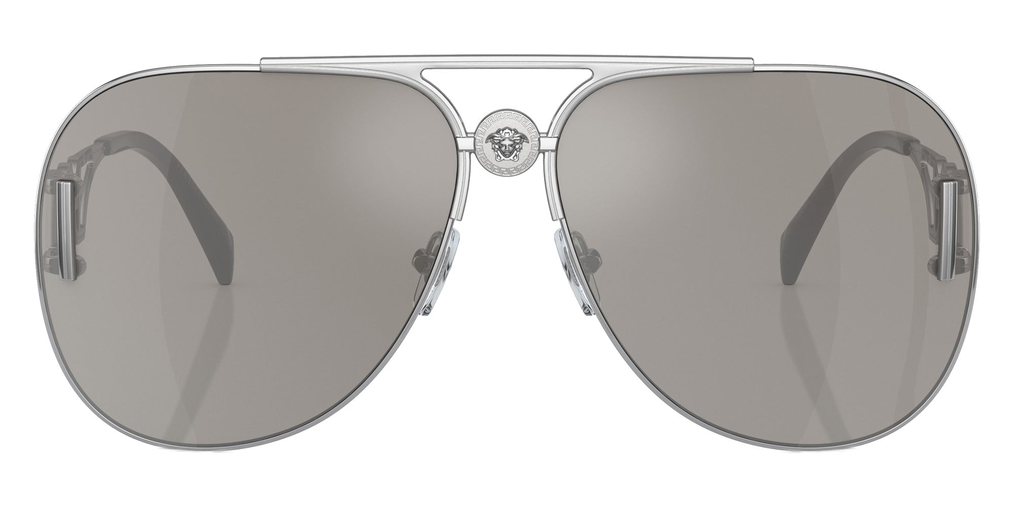 VERSACE VE2255 10006G 63 - Silver / Light Gray Mirrored Silver #id:ve225510006g_s:100100