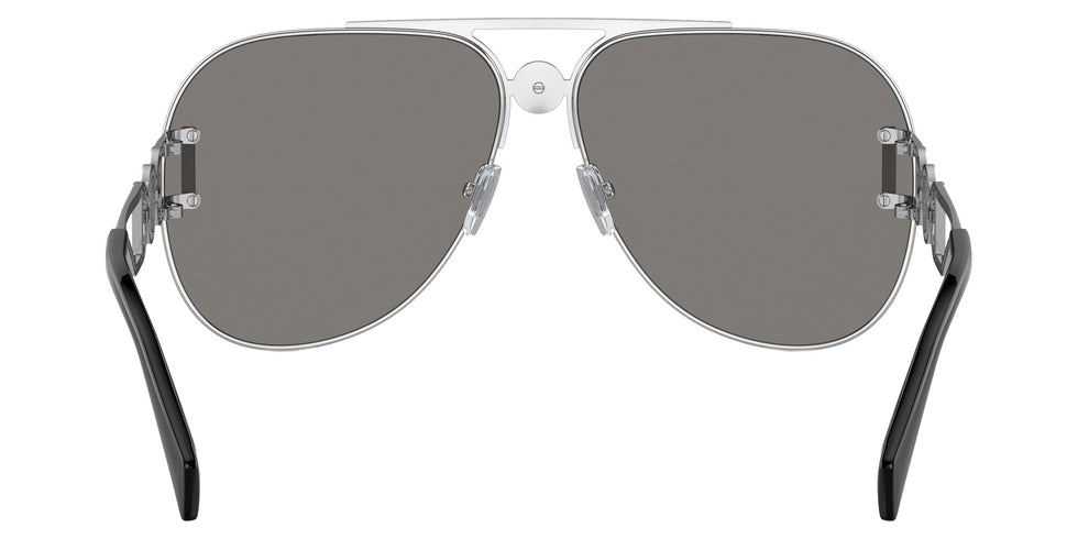 VERSACE VE2255 10006G 63 - Silver / Light Gray Mirrored Silver #id:ve225510006g_s:100115