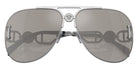 VERSACE VE2255 10006G 63 - Silver / Light Gray Mirrored Silver #id:ve225510006g_s:100120