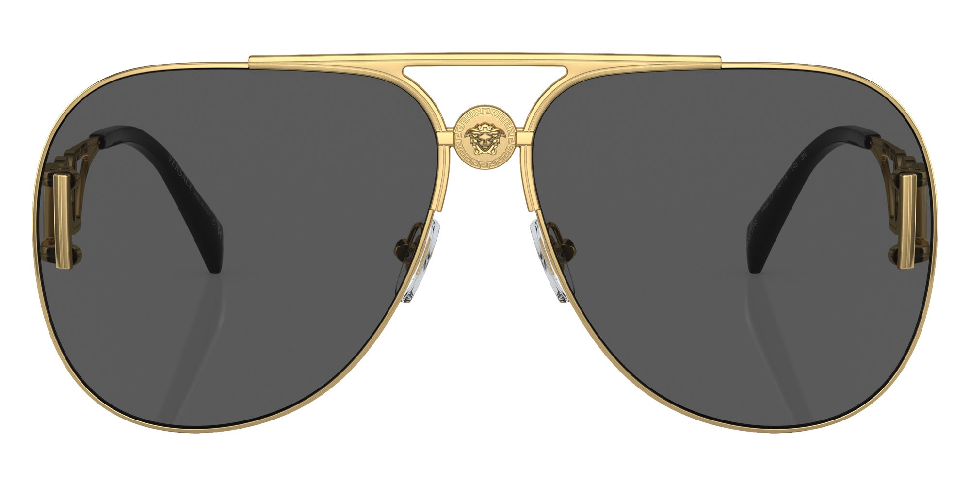 VERSACE VE2255 100287 63 - Gold / Dark Gray #id:ve2255100287_s:100100