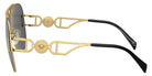 VERSACE VE2255 100287 63 - Gold / Dark Gray #id:ve2255100287_s:100110