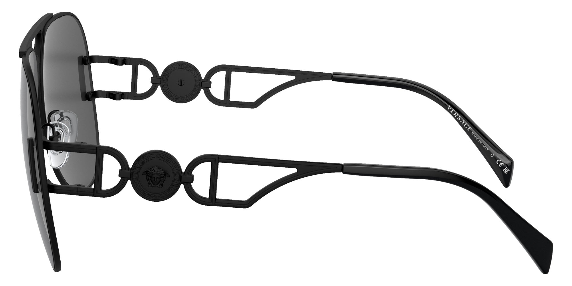 VERSACE VE2255 126187 63 - Matte Black / Dark Gray #id:ve2255126187_s:100110