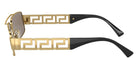 Versace VE2257 10025A 60 - Gold / Light Brown Mirrored Dark Gold #id:ve225710025a_s:100110