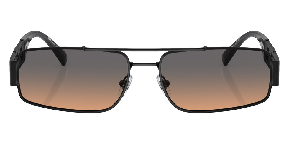 VERSACE VE2257 126118 60 - Matte Black / Orange Gradient Light Gray #id:ve2257126118_s:100100