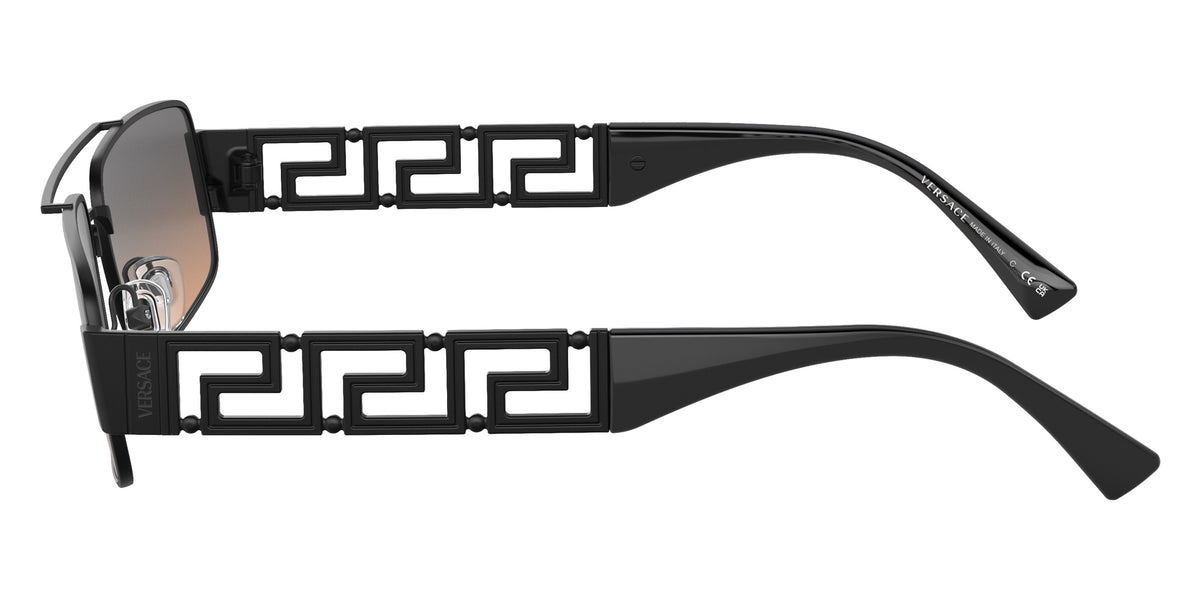VERSACE VE2257 126118 60 - Matte Black / Orange Gradient Light Gray #id:ve2257126118_s:100110