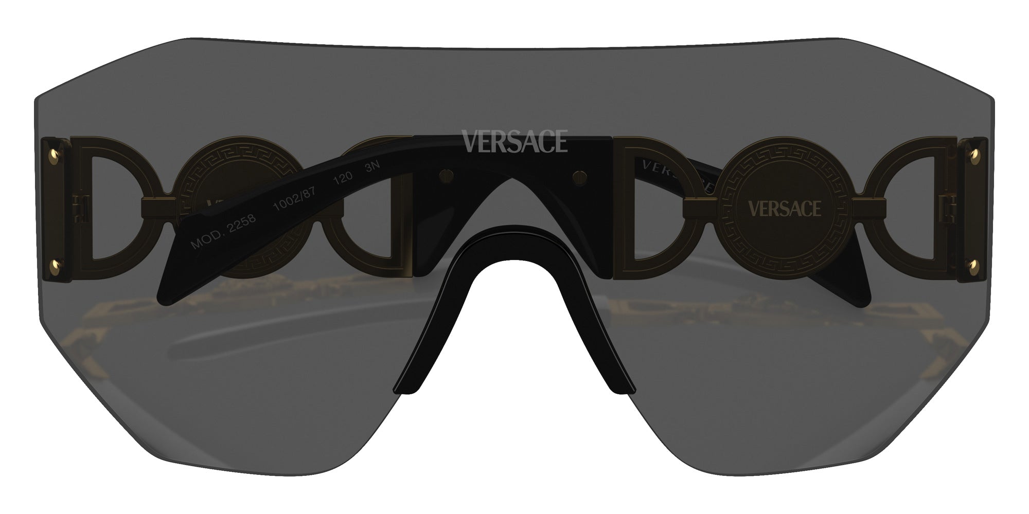 Versace VE2258 100287 145 - Dark Gray / Dark Gray #id:ve2258100287_s:100120