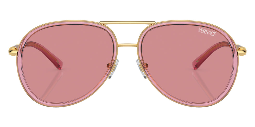 VERSACE VE2260 100284 60 - Pink Transparent / Pink #id:ve2260100284_s:100100