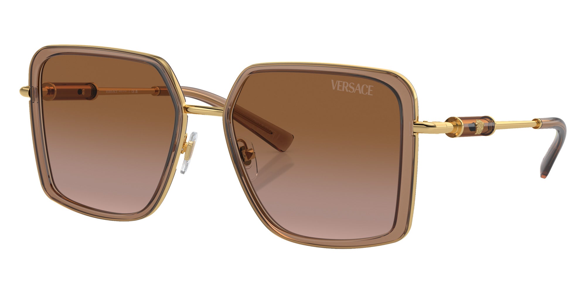 Versace VE2261 100213 56 - Brown Transparent / Brown Gradient #id:ve2261100213_s:100105