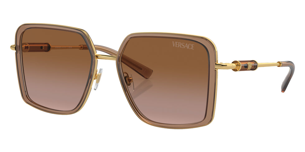 Versace VE2261 100213 56 - Brown Transparent / Brown Gradient #id:ve2261100213_s:100105