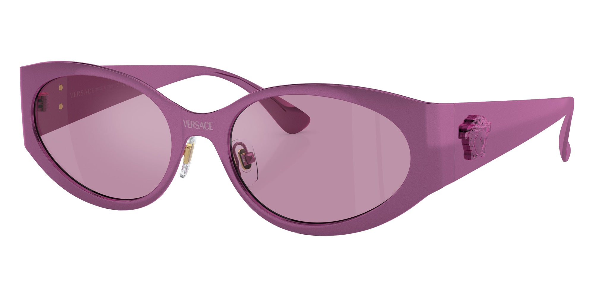 VERSACE VE2263 1503AK 56 - Metallic Fuchsia / Dark Violet Mirrored Silver Int #id:ve22631503ak_s:102105