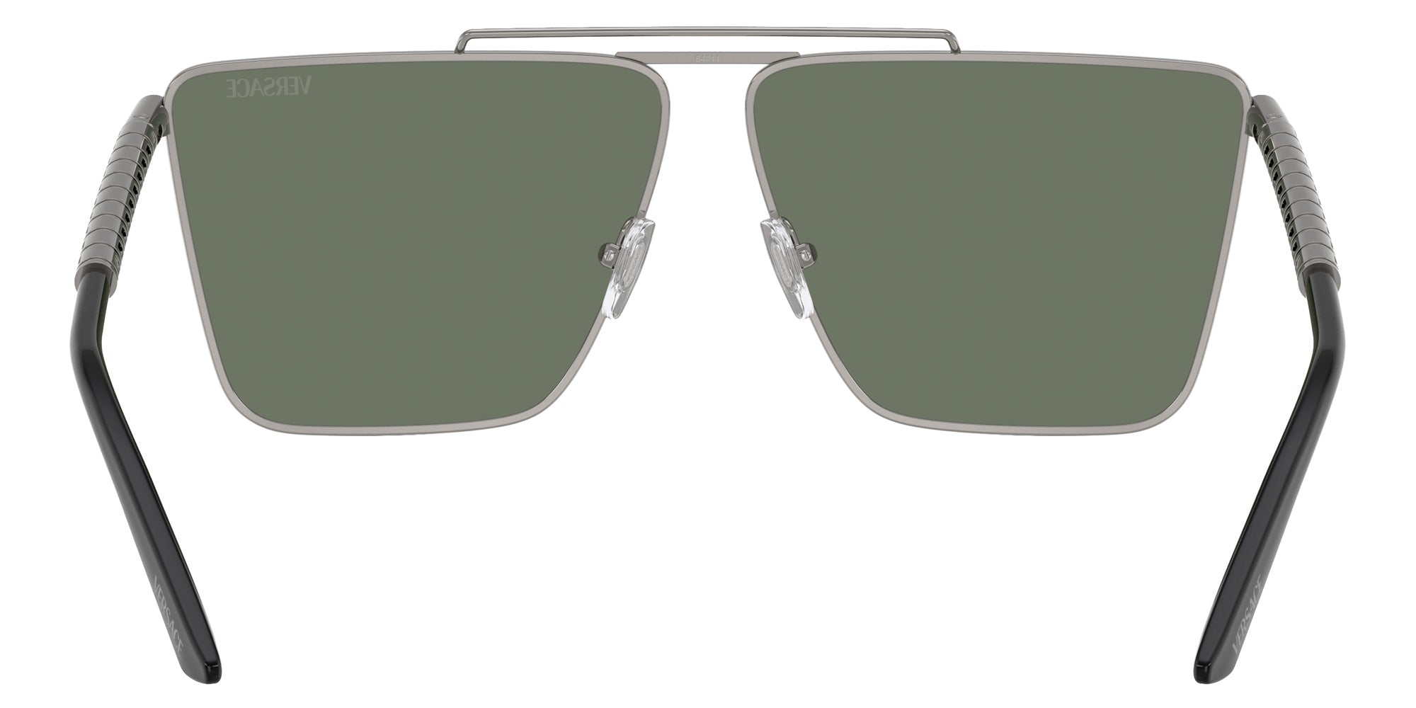 Versace VE2266 10013H 64 - Gunmetal / Dark Green #id:ve226610013h_s:100115